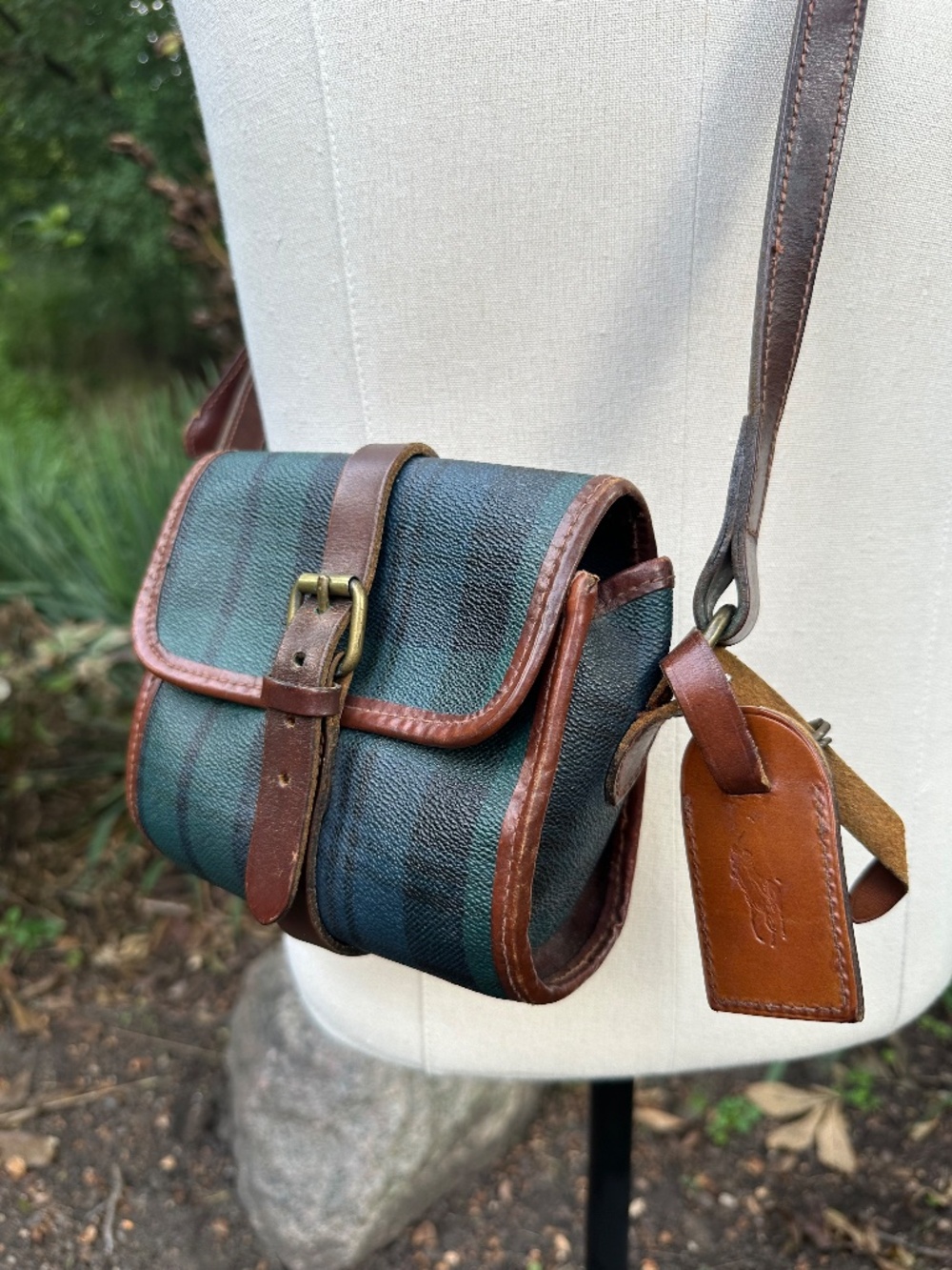 POLO RALPH LAUREN Blackwatch Crossbody Bag